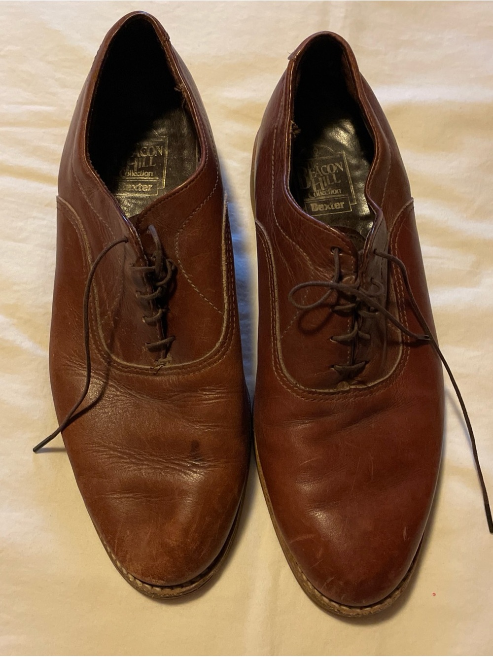 Dexter Brown Leather Men's Oxford Shoes